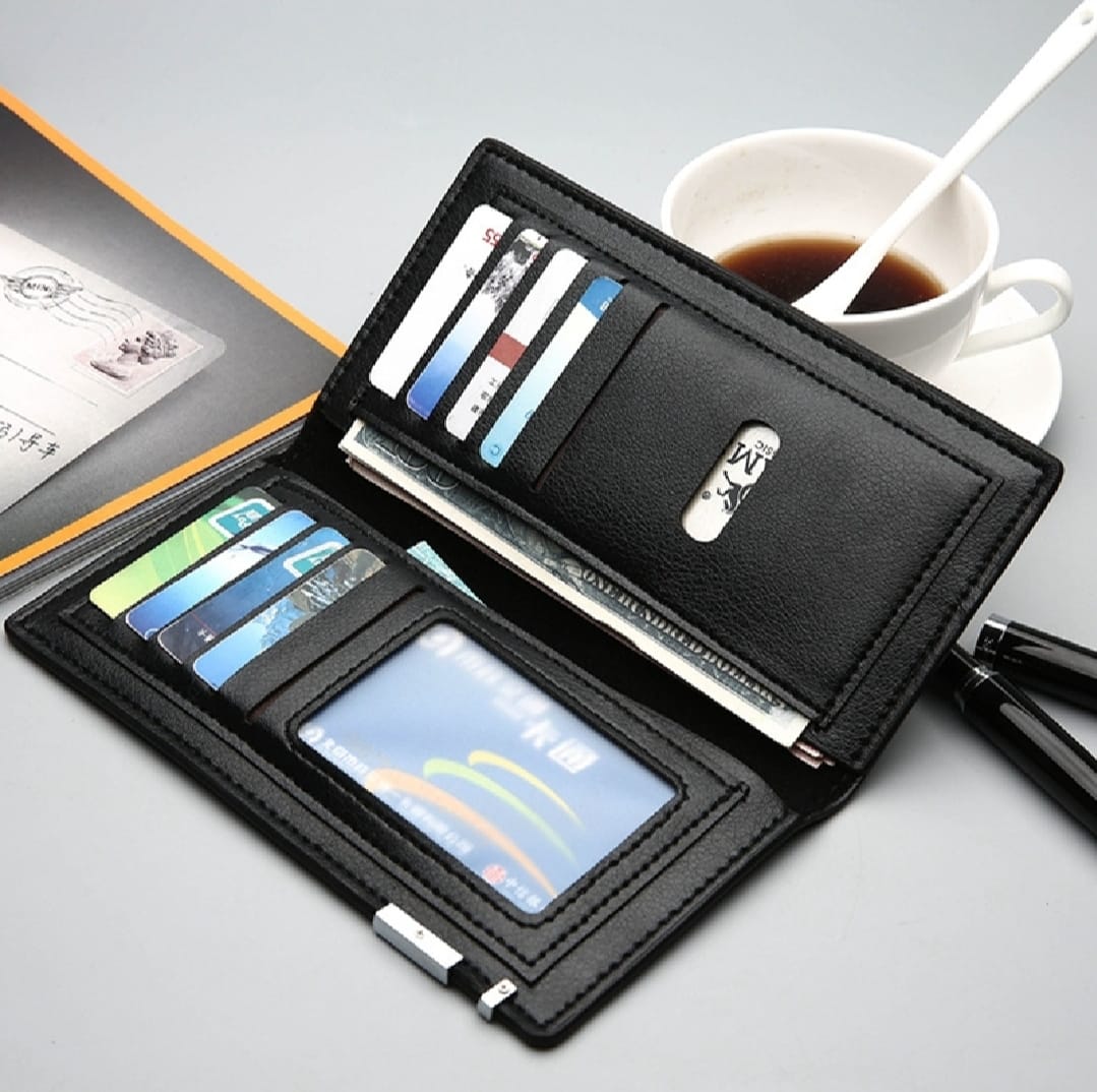 Kangro Ultra Slim Long Purse Wallet For Men.