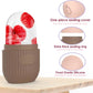 Silicone Cleansing Ice Lattice | Ice Cube Roller With Scrub